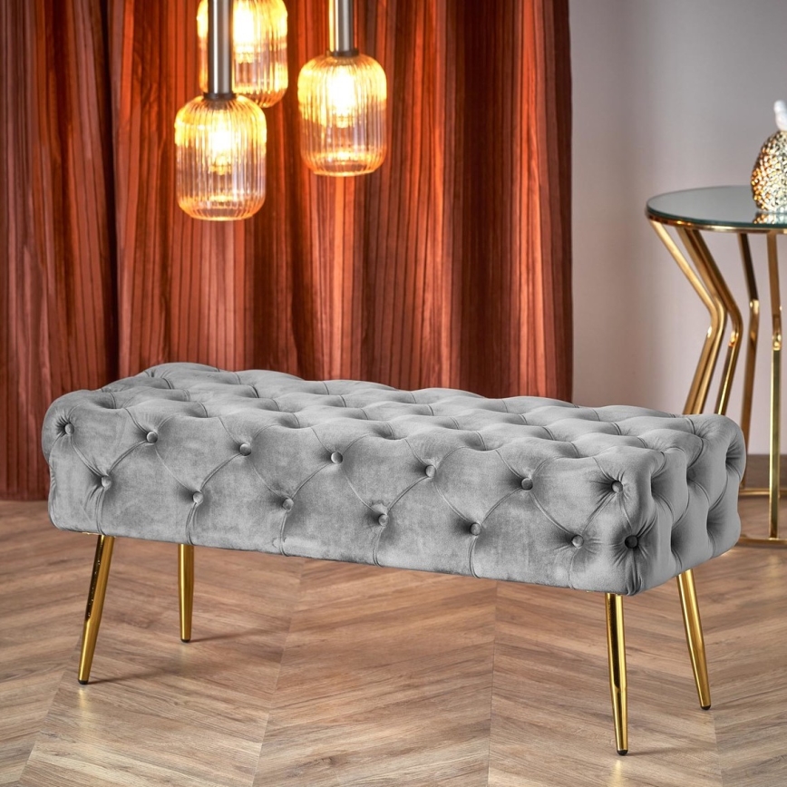 Tepitud pink ATHENA 40x100 cm hall/kuldne