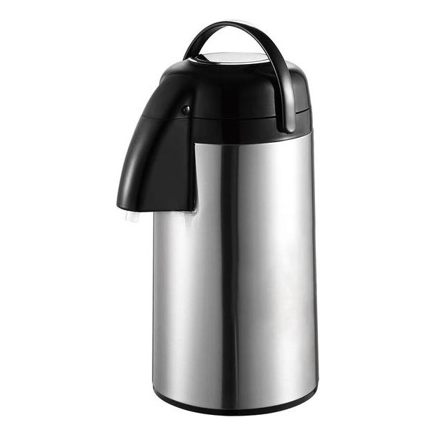 Termoskann 2,8 l roostevaba teras/must