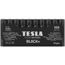 Tesla Batteries - 10 tk Alkaline patarei AAA BLACK+ 1,5V