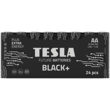 Tesla Batteries - 24 tk Alkaline patarei AA BLACK+ 1,5V