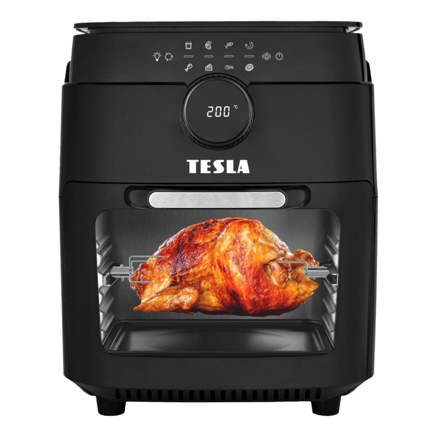 TESLA Electronics AirCook & Grill - Nutikas multifunktsionaalne digitaalne kuumaõhufritüür 12 l 1800W/230V Wi-Fi