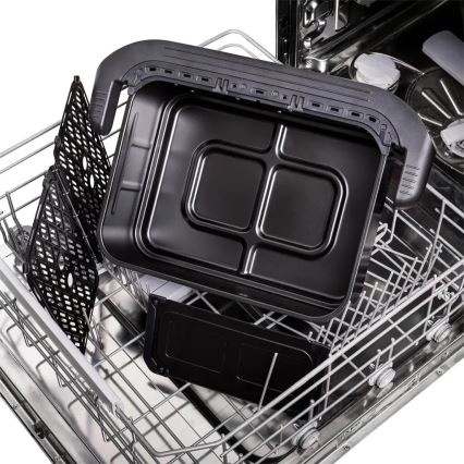 TESLA Electronics AirCook - Multifunktsionaalne topelt digitaalne kuumaõhufritüür 10 l 2400W/230V