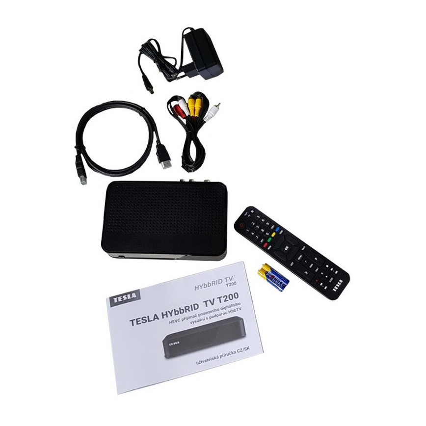 TESLA Electronics - DVB-T2 H.265 (HEVC) vastuvõtja 12V + pult