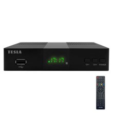 TESLA Electronics - DVB-T2 H.265 (HEVC) vastuvõtja 2xAAA + pult