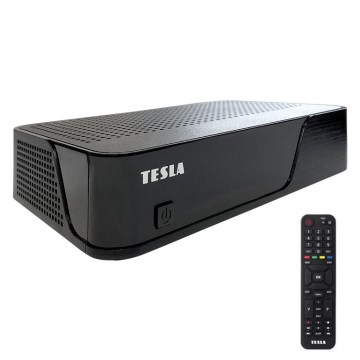 TESLA Electronics - DVB-T2 H.265 (HEVC) vastuvõtja HbbTV-toega, 12V + kaugjuhtimispult