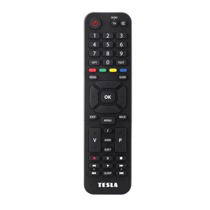 TESLA Electronics - DVB-T2 H.265 (HEVC) vastuvõtja HbbTV-toega, 12V + kaugjuhtimispult