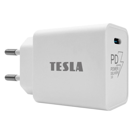 TESLA Electronics - Kiirlaadmisadapter Power Delivery 20W valge