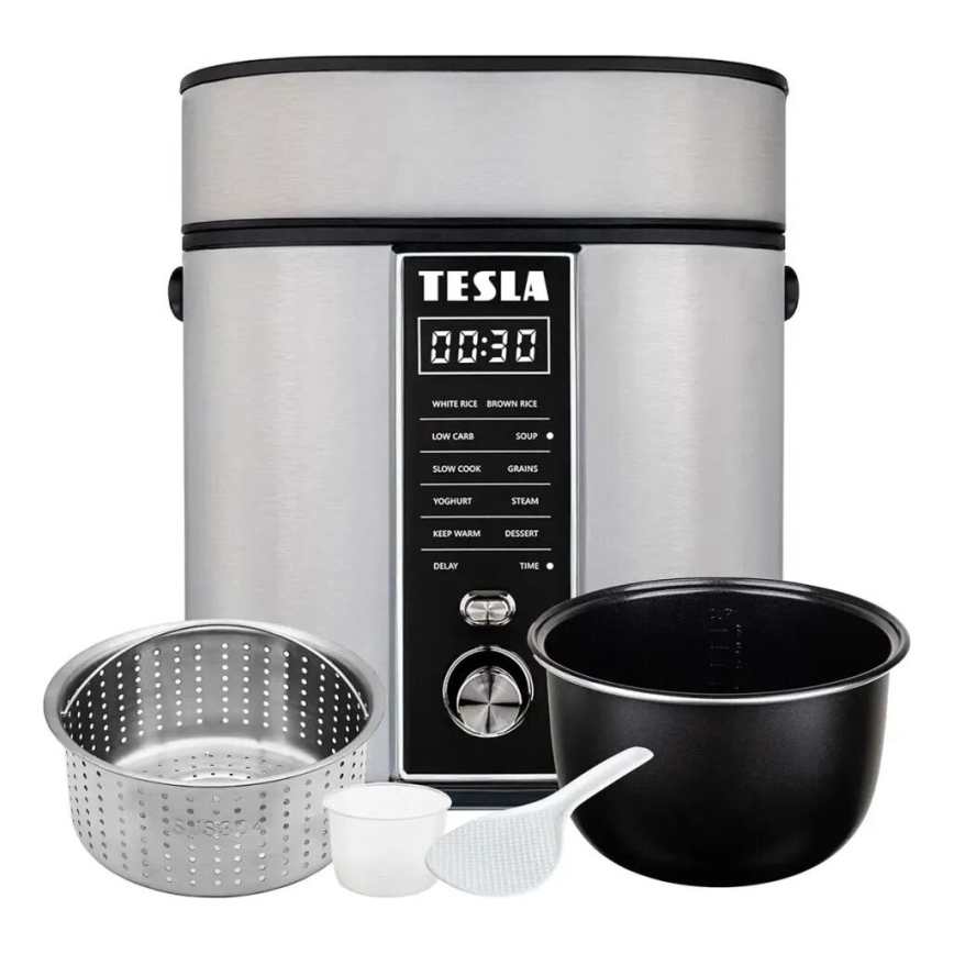 TESLA Electronics MultiCook - Multifunktsionaalne riisikeetja 2,1 l 400W/230V