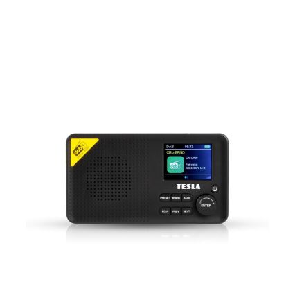 TESLA Electronics - Raadio DAB+ FM 5W/1800 mAh must