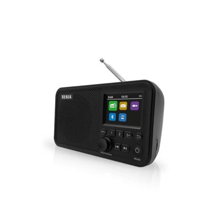 TESLA Electronics - Raadio DAB+ FM 5W/1800 mAh must