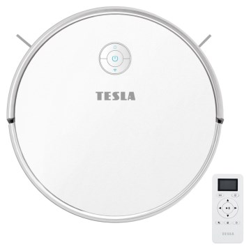 TESLA Electronics RoboStar - Nutikas robottolmuimeja 2in1 2600 mAh Wi-Fi valge + kaugjuhtimispult