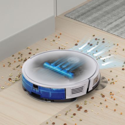 TESLA Electronics RoboStar - Nutikas robottolmuimeja 2in1 2600 mAh Wi-Fi valge + kaugjuhtimispult
