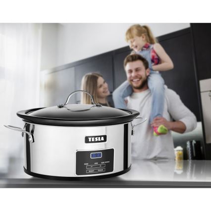 TESLA Electronics SlowCook - Elektriline haudepott 5,6 l 250W/230V