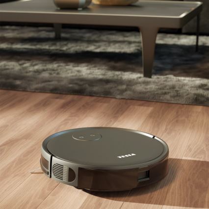 TESLA Smart - Nutikas 2-ühes robottolmuimeja 2000 mAh Wi-Fi must + kaugjuhtimispult