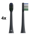 TESLA Smart - KOMPLEKT 4x Asenduspea Sonic hambaharjale TS400 must