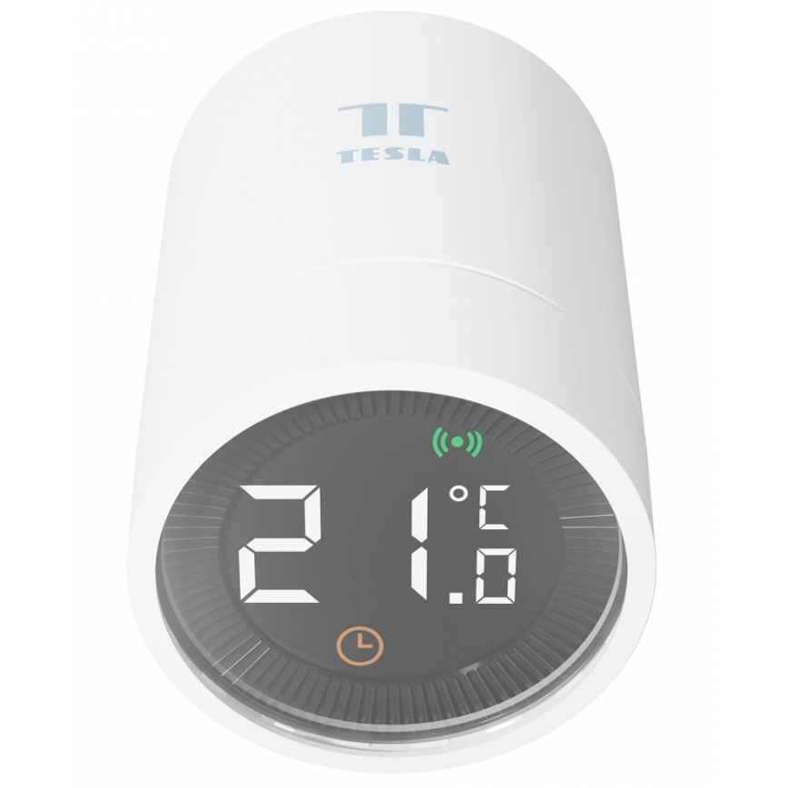 TESLA Smart - Nuti juhtmevaba termostaatpea LCD ekraaniga 2xAA