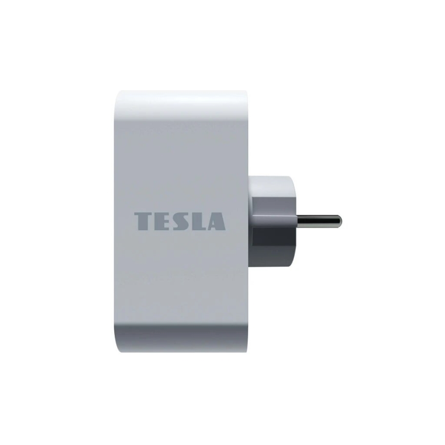 TESLA Smart - Nutikas pistikupesa jagaja 2x16A/230V Tüüp F Wi-Fi Tuya