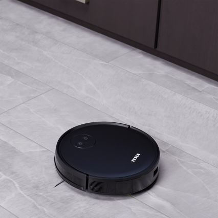 TESLA Smart - Nutikas robottolmuimeja 2in1 2000 mAh Wi-Fi must + kaugjuhtimispult