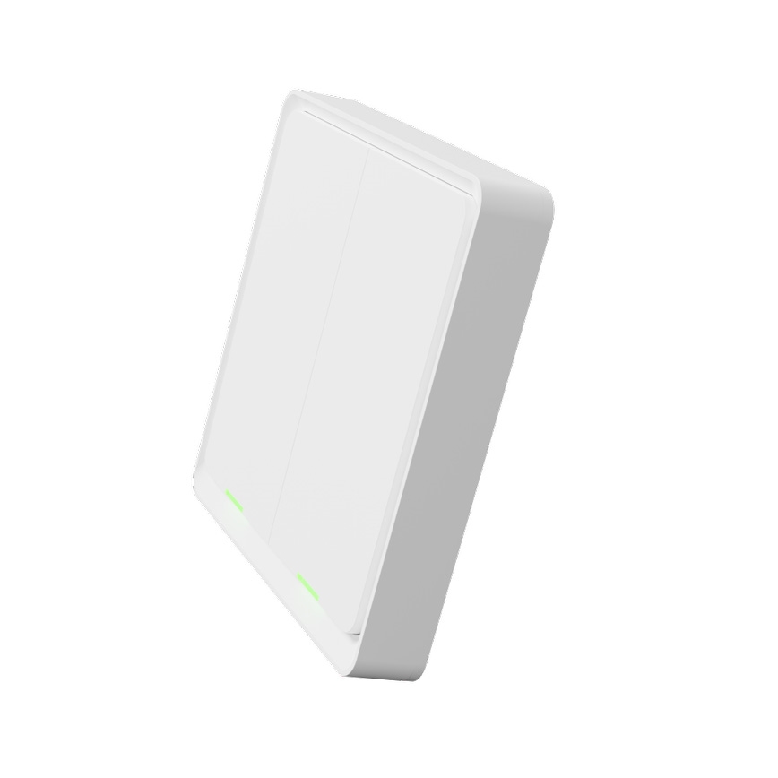 TESLA Smart - Nutikas traadita kodune lüliti 2P 1xCR2430 ZigBee