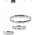 THALIA hämardatav LED-kristall-lühter kaabliga LED/120W/230V 3000-6000K + kaugjuhtimispult