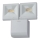 theben - LED seinale paigaldatav reflektor 2xLED/10W/230V valge IP55