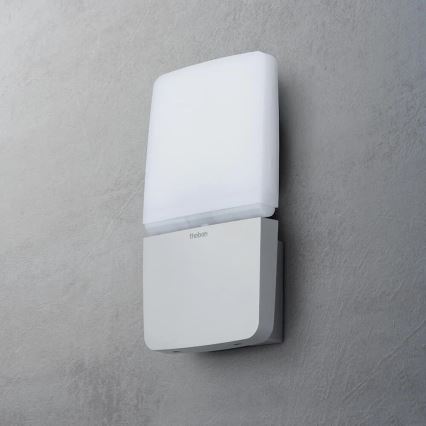 theben - LED seinale paigaldatav reflektor LED/11W/230V hõbedane IP55