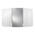 theben - LED seinaprožektor 2xLED/10W/230V hõbedane IP55