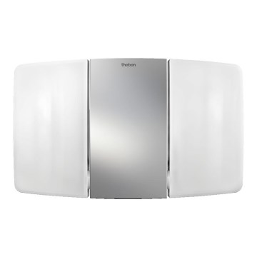 theben - LED seinaprožektor 2xLED/10W/230V hõbedane IP55