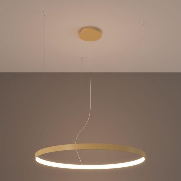 Thoro TH.174 - LED Lühter RIO LED/50W/230V CRI 90 3000K d. 78 cm kuldne