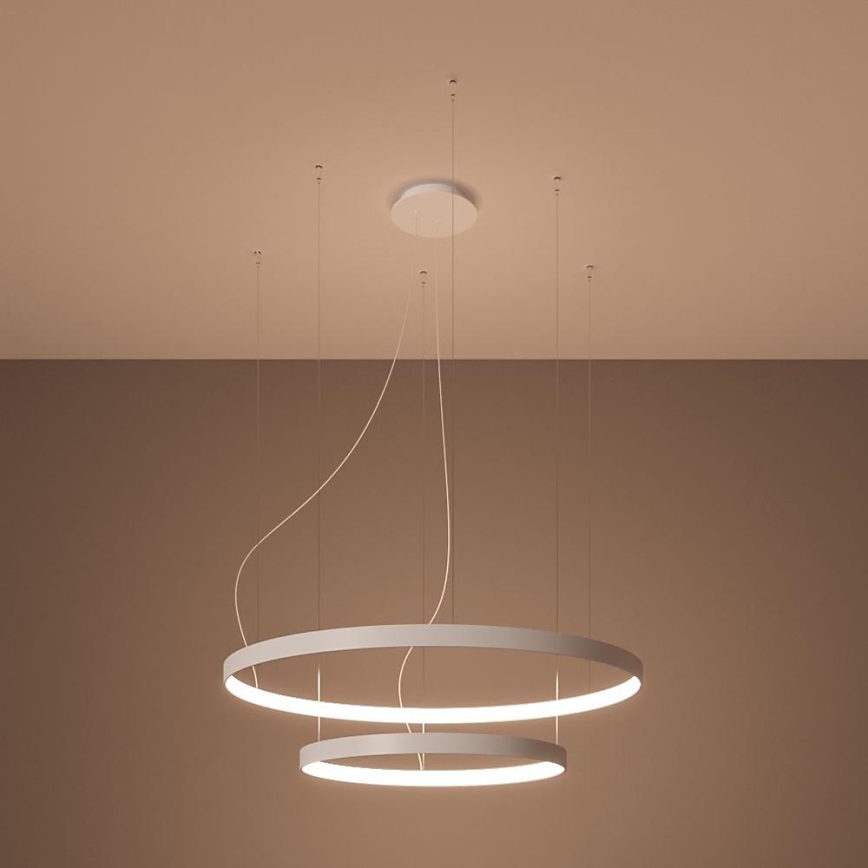 Thoro TH.176 - LED Lühter RIO LED/80W/230V CRI 90 3000K valge