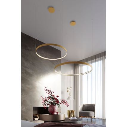 Thoro TH.181 - LED  Lühter RIO LED /50W/230V CRI 95 4000K d. 78 cm kuldne