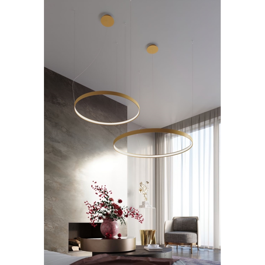 Thoro TH.181 - LED  Lühter RIO LED /50W/230V CRI 95 4000K d. 78 cm kuldne