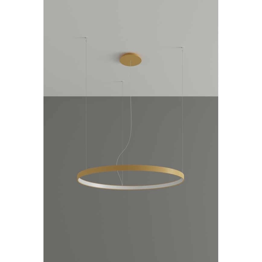 Thoro TH.181 - LED  Lühter RIO LED /50W/230V CRI 95 4000K d. 78 cm kuldne