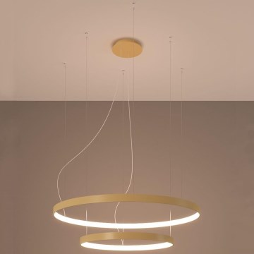 Thoro TH.214 - LED Lühter RIO LED/80W/230V CRI 90 3000K kuldne