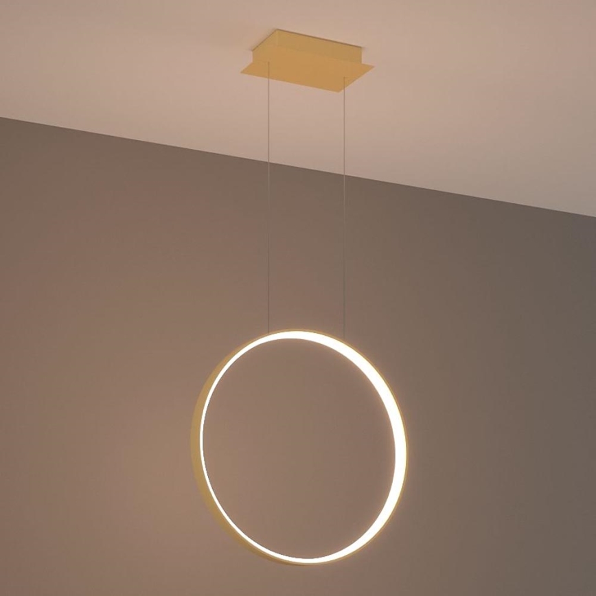 Thoro TH.220 - LED Lühter RIO LED/30W/230V CRI 90 3000K d. 55 cm kuldne