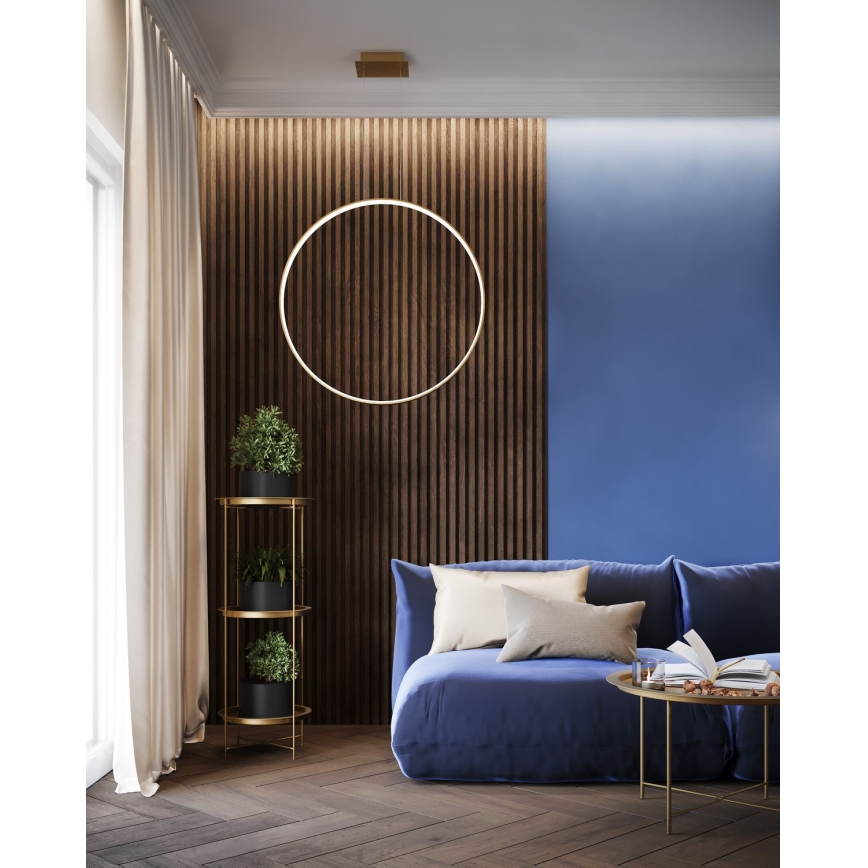 Thoro TH.220 - LED Lühter RIO LED/30W/230V CRI 90 3000K d. 55 cm kuldne