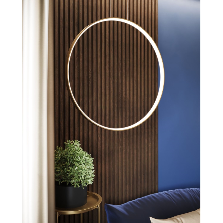 Thoro TH.220 - LED Lühter RIO LED/30W/230V CRI 90 3000K d. 55 cm kuldne