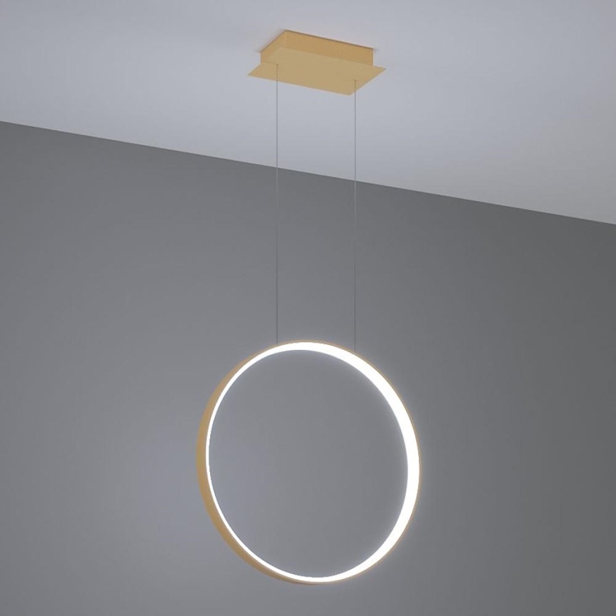 Thoro TH.221 - LED Lühter RIO LED/30W/230V CRI 95 4000K d. 55 cm kuldne