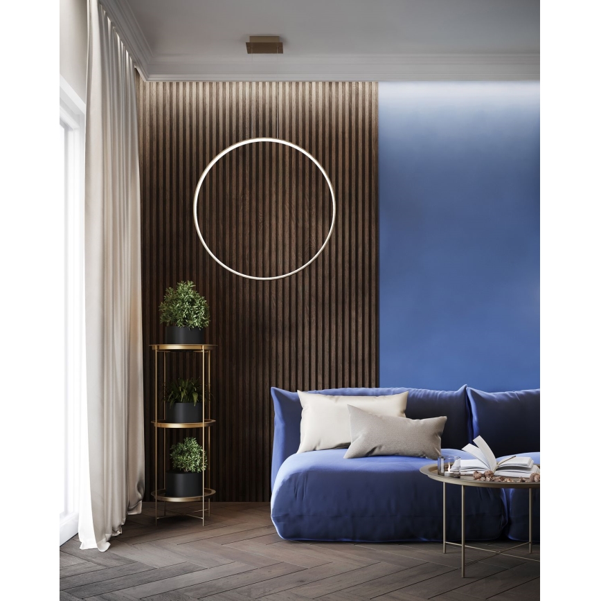 Thoro TH.221 - LED Lühter RIO LED/30W/230V CRI 95 4000K d. 55 cm kuldne