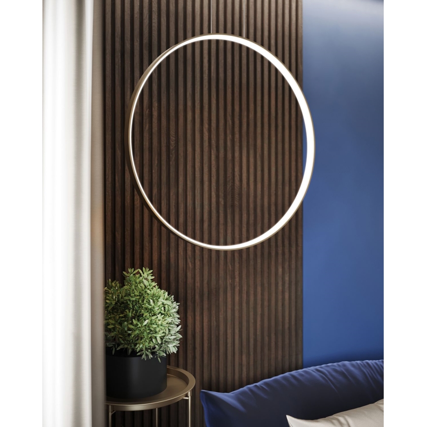 Thoro TH.221 - LED Lühter RIO LED/30W/230V CRI 95 4000K d. 55 cm kuldne