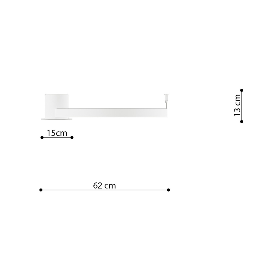 Thoro TH.223 - LED laelamp RIO LED/30W/230V CRI 98 4000K läbimõõt 55 cm kuldne