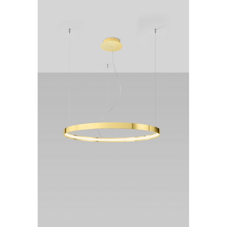 Thoro TH.246 - LED Lühter RIO LED/50W/230V CRI 90 3000K d. 78 cm kuldne