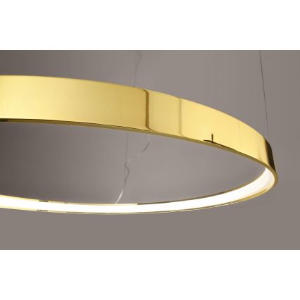 Thoro TH.246 - LED Lühter RIO LED/50W/230V CRI 90 3000K d. 78 cm kuldne