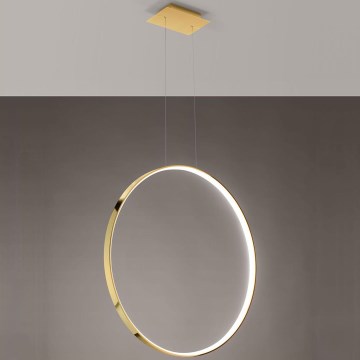 Thoro TH.248 - LED Lühter RIO LED/50W/230V CRI 90 3000K d. 78 cm kuldne