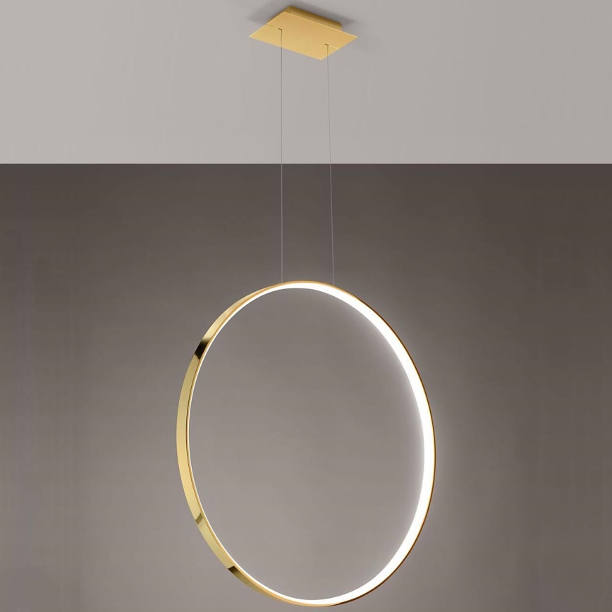 Thoro TH.248 - LED Lühter RIO LED/50W/230V CRI 90 3000K d. 78 cm kuldne