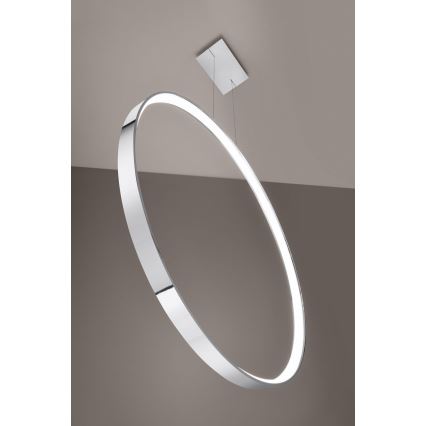Thoro TH.249 - LED Lühter RIO LED/50W/230V CRI 90 4000K d. 78 cm läikiv kroom