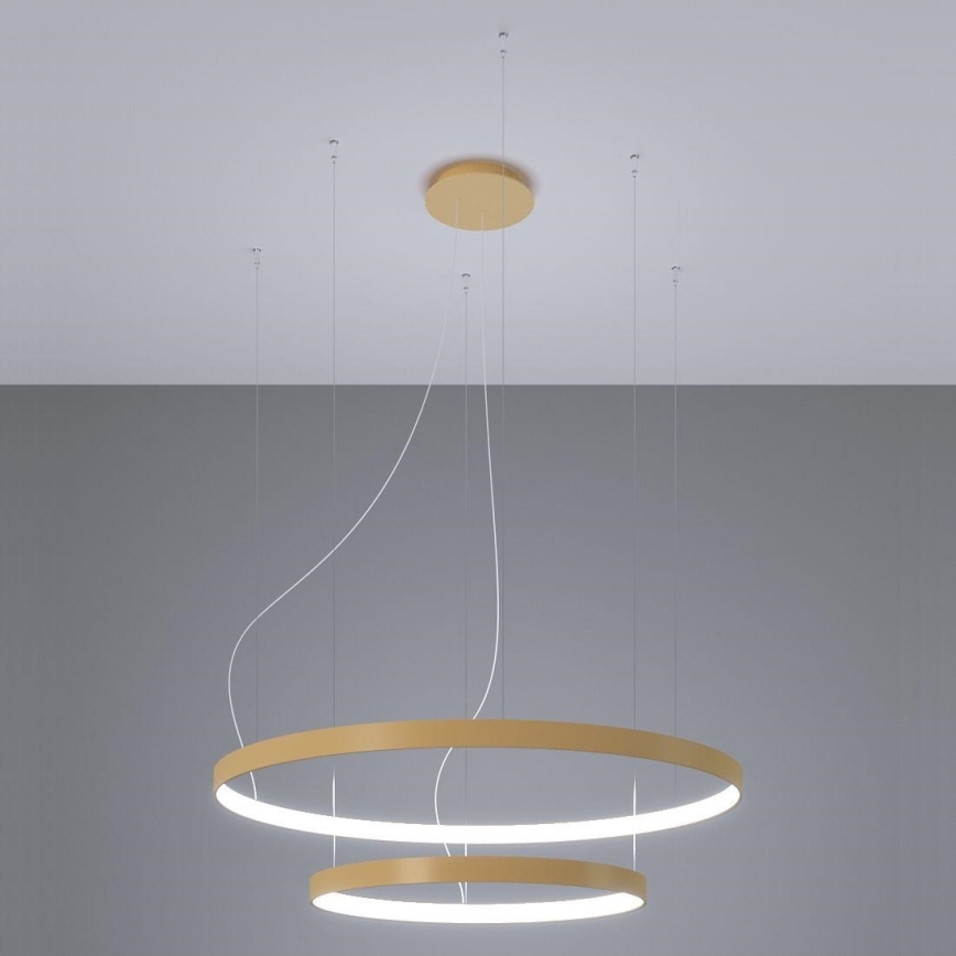 Thoro TH.268 - LED Lühter RIO LED/80W/230V CRI 95 4000K kuldne