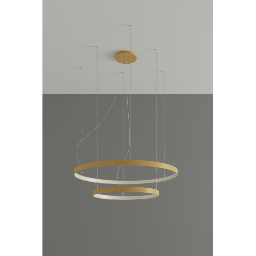Thoro TH.268 - LED Lühter RIO LED/80W/230V CRI 95 4000K kuldne