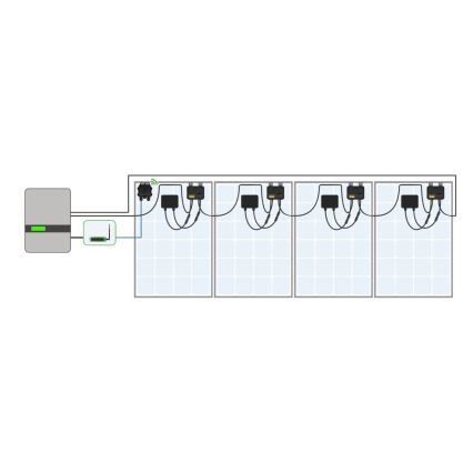 Tigo TS4-A-O 700W - Päikesepaneeli optimeerija, 1,2m kaabel, MC4