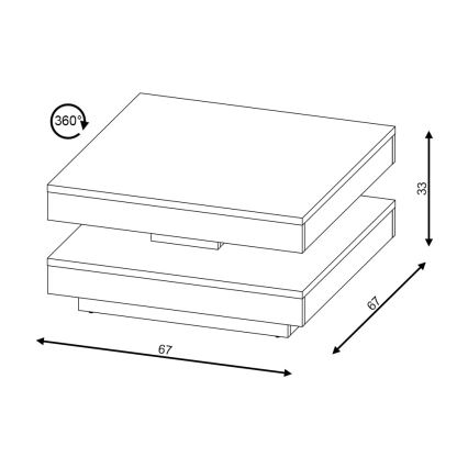 TIMO konverentsilaud, valge/hall betoon